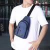 2025 New Men's Oxford Chest Bag Multi-functional Sports Outdoor Crossbody Bag Leisure Headset Shoulder Bag