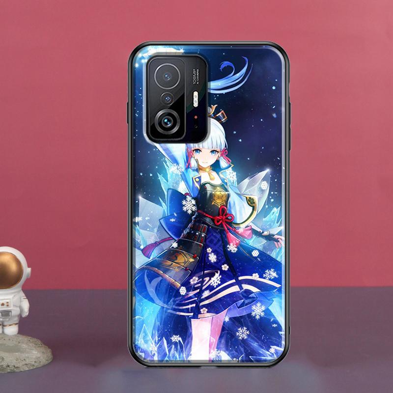 Kamisato Ayaka Genshin Impact For POCO X5 X3 F5 Pro X4 F4 GT M5s C40 F3 Case For Xiaomi 13 Lite 12 11T 12T Pro 12X Cover
