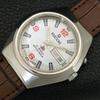 JAPAN VINTAGE RICOH R31 AUTOMATIC MENS WHITE COLOR DIAL WATCH a707654-1