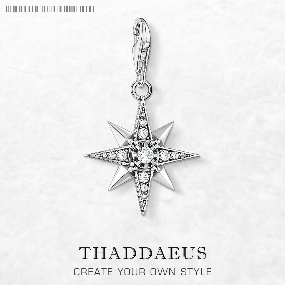 

Charms Royalty Star New 925 Silver Dangle Pendants Fashion Jewelry Making Handmade Craft For Women Men