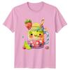 Cute Kawaii Fruit Drink TShirt Summer Refreshing Gift For Him And Her