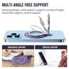 Für MagSafe Magnetischer Ringhalter Mehrwinkel Klebepaste Rack Unterstützung Magnet Fingerring Autohalterung Faltbarer Halter Griff Ständer