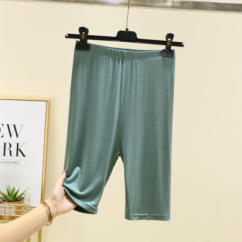 

Модальный Самый простой для Матч Тонкий Большой размер Может быть Верхняя одежда Пятые брюки Matcha green L (Recommendation 50.00 kg-60.00 kg