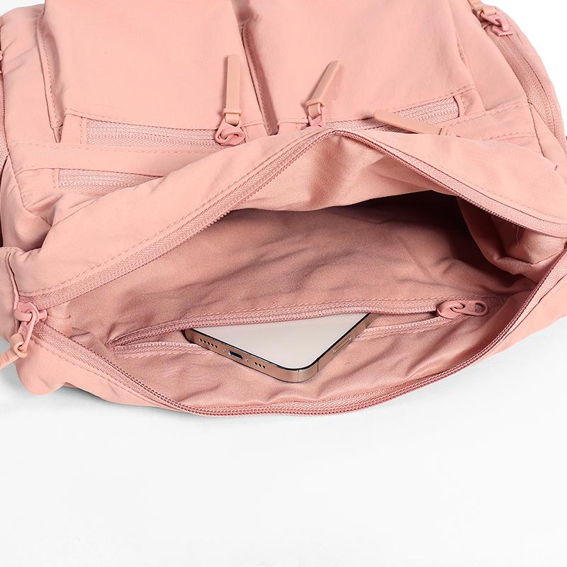 Lightweight Shoulder Bag Multi-Layer Large Capacity Commuter Crossbody Bag Nylon Bag