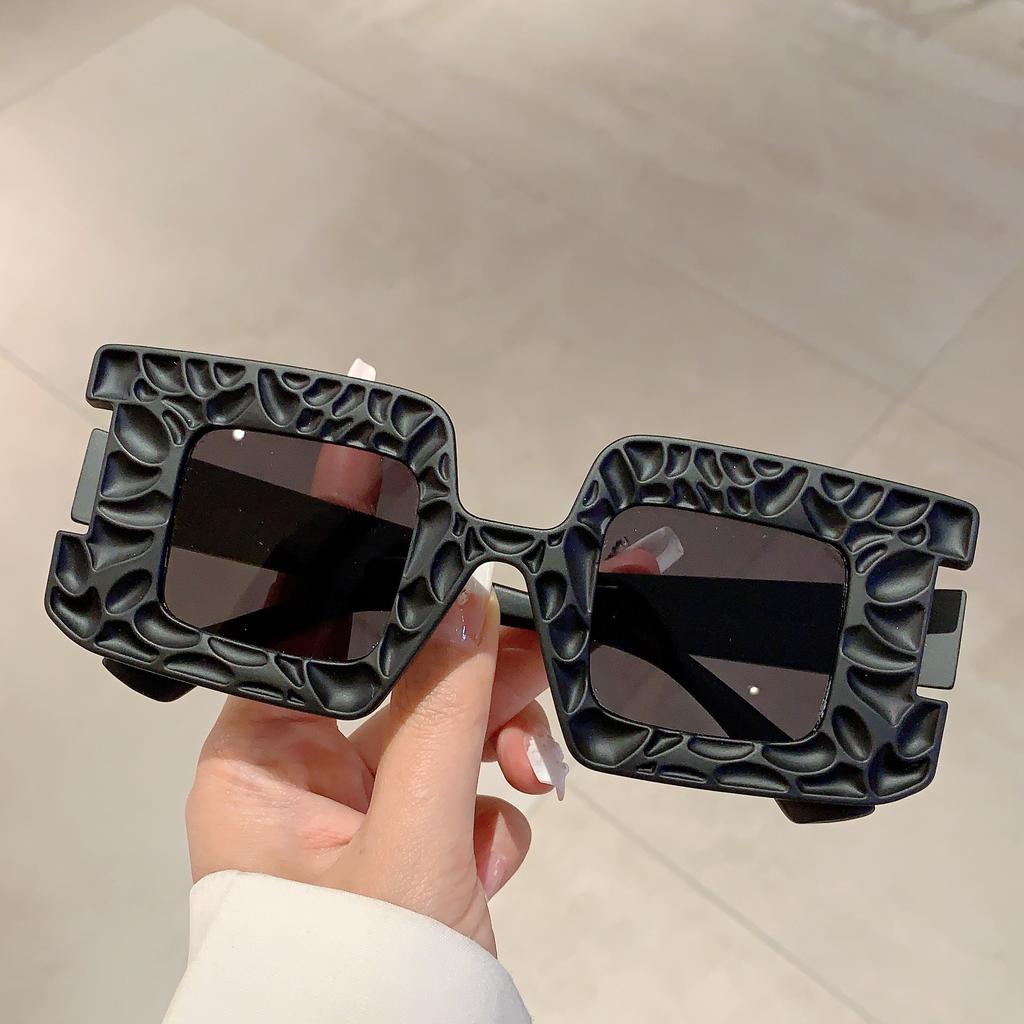 Stylish Square Sunglasses  Men Vintage Gradient Outdoor Shades Women Fashion Luxury Brand Design Black Sun Glasses