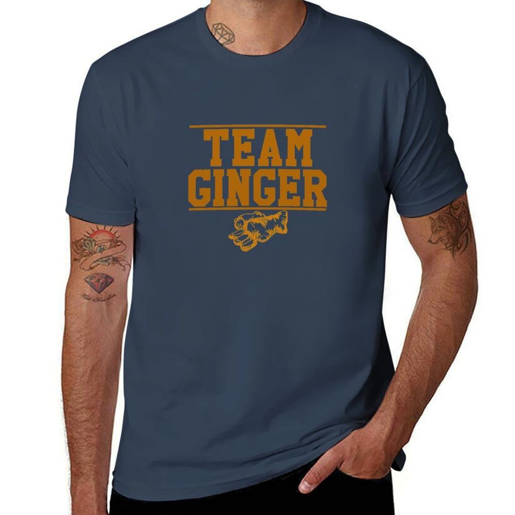 Cute Funny Team Ginger Root Red Hair Gingers Redhead TShirt Christmas Casual Tee Shirt