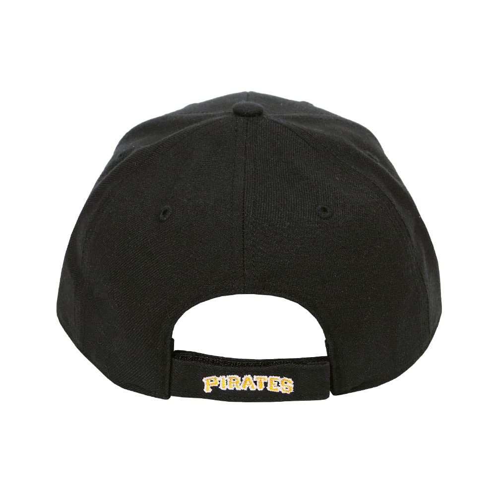 47 Pittsburgh Pirates MLB MVP Cap Black Free Size Women's Men's