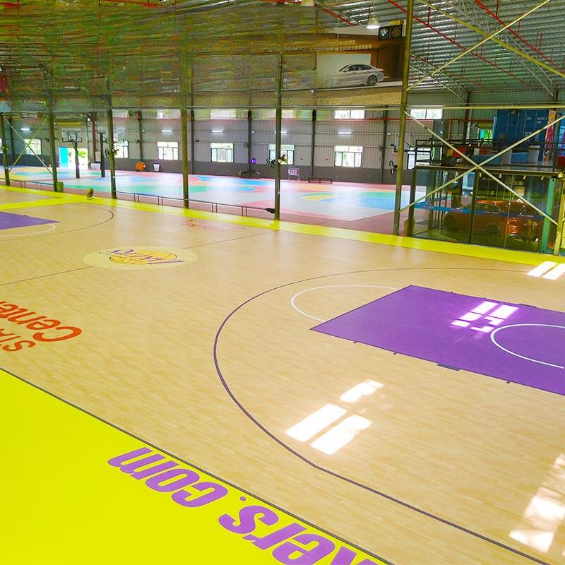 PVC Sports Flooring for Badminton and Pickleball