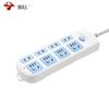BULL GN-610 8-Outlet Power Strip with Master Switch