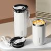 350/500ml Vakuumisolierte Kaffeetasse, doppelwandiger Edelstahl-Reisebecher, tragbarer Kaltkaffeebecher für das Büro, Geschenktasse