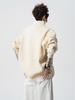Men's Oversized Half-Zip Knit Sweater for Autumn/Winter