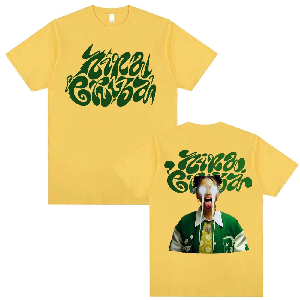 Nina Chuba Album Tour 2026 Merchandise T-Shirts Herren Damen Modisches ästhetisches Kurzarm-T-Shirt Sommer 100% Baumwolle Oversized T-Shirt