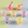 8pcs Creative Mini Luminous Ornament Glowing Pendant Accessories  Doll House Decor