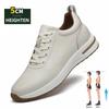 Men's Athletic Heightening Sneakers 5cm, Lightweight Gym Shoes with Air Cushion, Invisible Lifts for Running Elevator Sports
