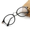 Round Trendy Unisex Anti-radiation Spectacle Frames Women Vintage Style Men Popular Metal Clear Lens Anti-blue Glasses Frame