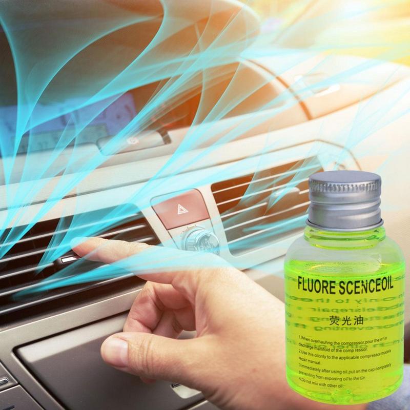 UV-Farbstoff Universal Fluoreszierender Ölleckdetektor Test UV-Farbstoffmittel Automobil Klimaanlagen Reparaturwerkzeug