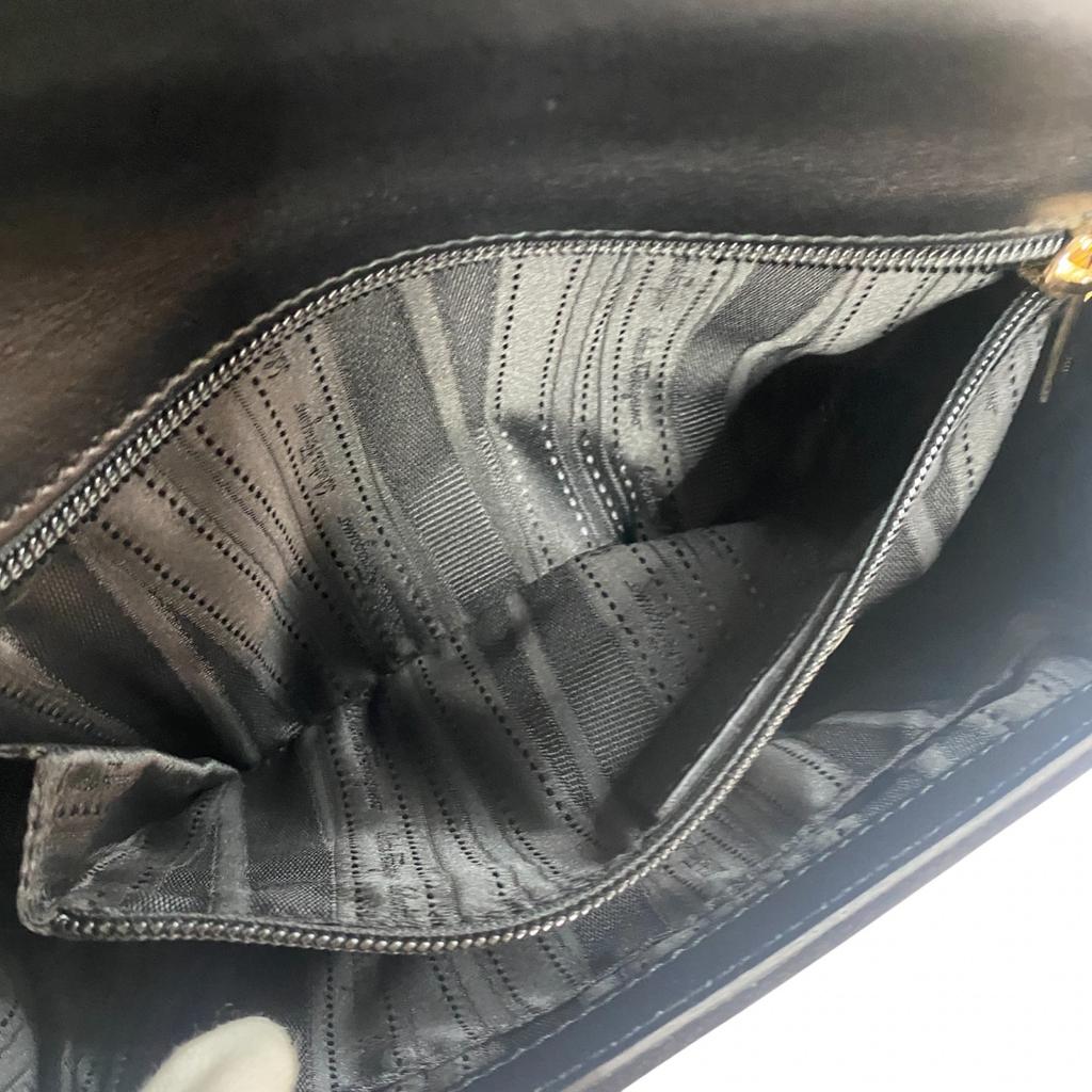 Used Salvatore FerragamoShoulder Bag Black Suede Women