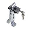 Universal Stainless Steel Anti-Theft Car Lock: Clutch, Accelerator, and Brake Protection for All Vehicles.