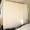 Retractable Car Divider Curtains Cotton Cloth Seat Divider Curtain  Rear Seat