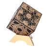 Puzzle Cube Ornament 1:1 Movie Collectible Replica Rotatable Detachable Puzzle Box with Base Rotatable Detachable With