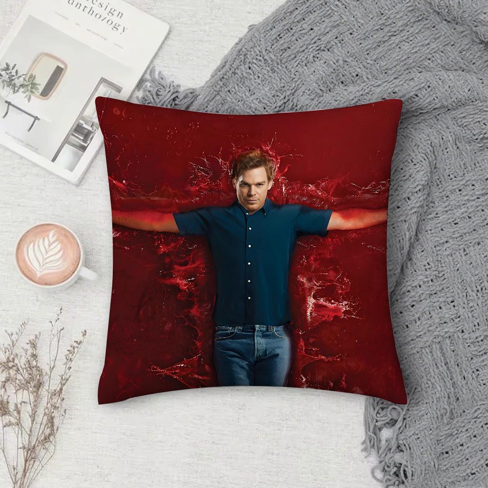 Dexter American Classic Horror TV Pillow Case Cover Square Sofa With For Pattern Comfortable Cushionsuitable Of Room