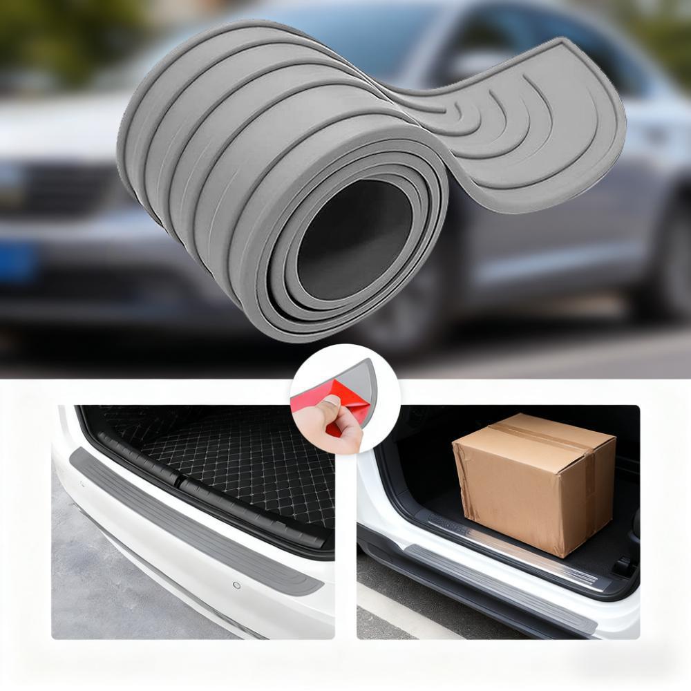 Car trunk threshold strip, rear trunk protection strip, tailgate bumper, rear guard plate, collision scratch protection sticker