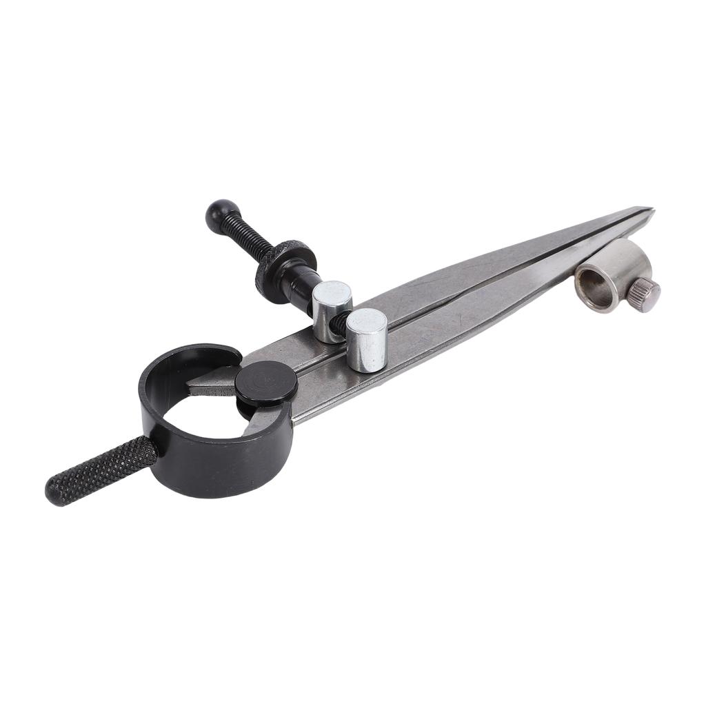 Wing Divider Adjustable Lockable Leather Compass Spring Divider Caliper with Pen Holder for Woodworking Metalworking