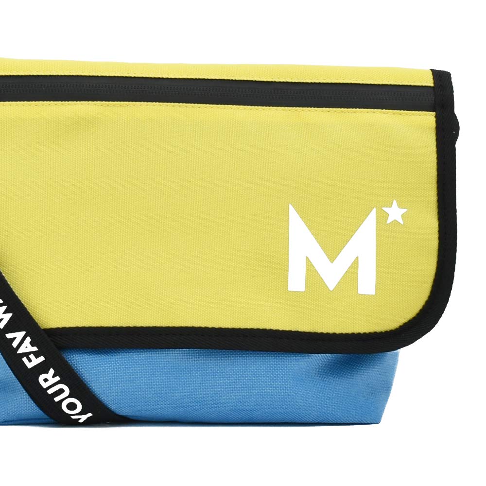E-MONO Women's Polyester Messenger BagShoulder Bag, Crossbody, MIKASASTAR, Casual, Sporty, Black, Yellow, Pink, Cute, Gift for Women, Christmas