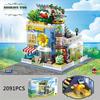 2091Pcs Succulent Flower House Building Blocks Set, Flower House Assembly Toys, Flower Assembly Building Blocks Decoration