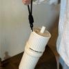 Mit Hebe-Seil Strohhalm Vakuumbecher 710ML Becher Portbale Thermische Wasserflasche Zuhause