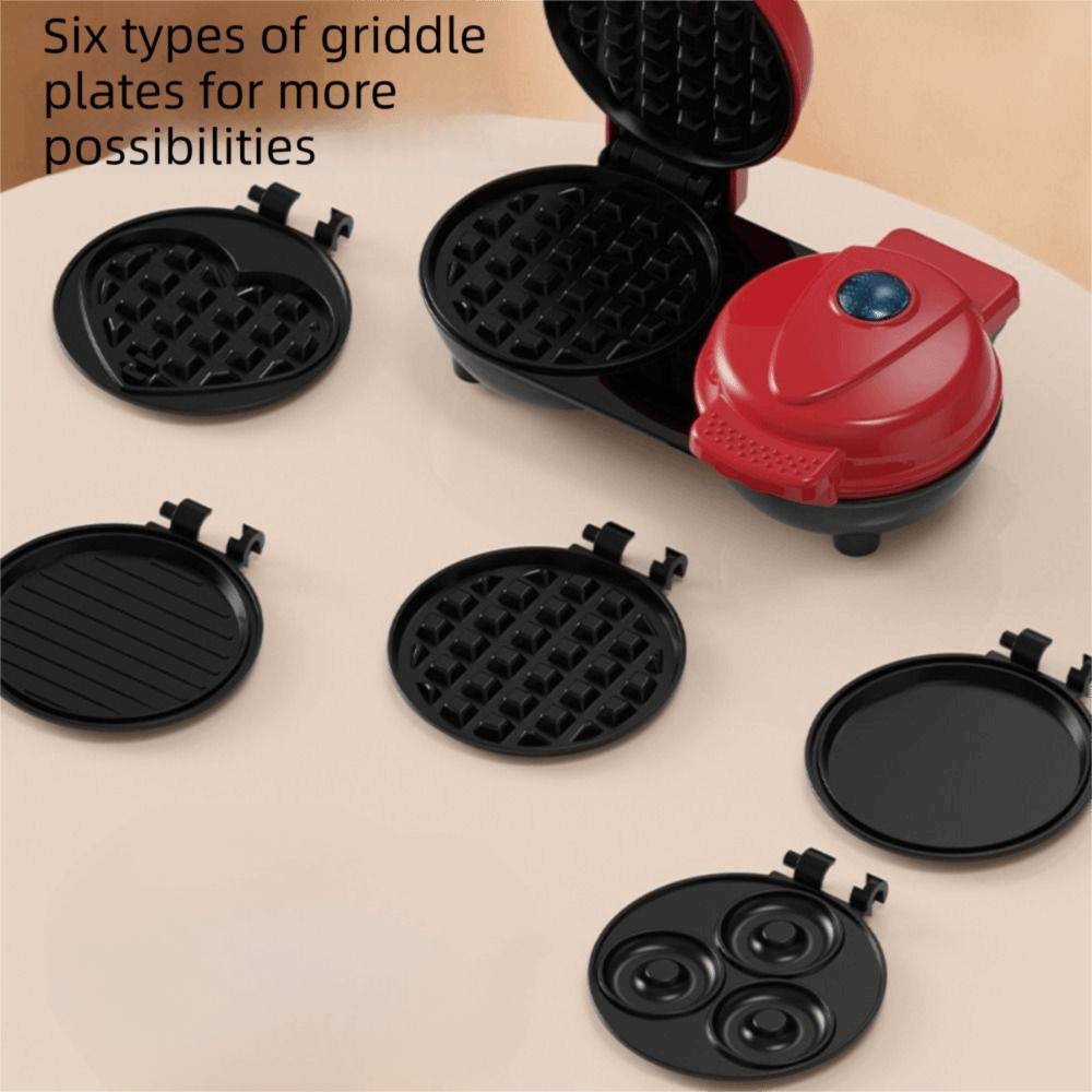 Quick Heat-Up Waffle Maker Electric Baking Pan Waffle Machines  Kitchen Baking