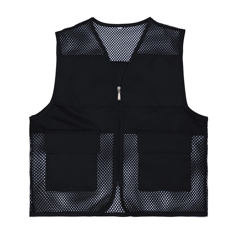 Breathable Mesh Volunteer Vest with Logo Customization