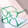 New Classic Black Cat Eye Anti Blue Light Glasses, Lightweight Frame Fashion Eyewear for Women, Ideal for Office & Daily Wear