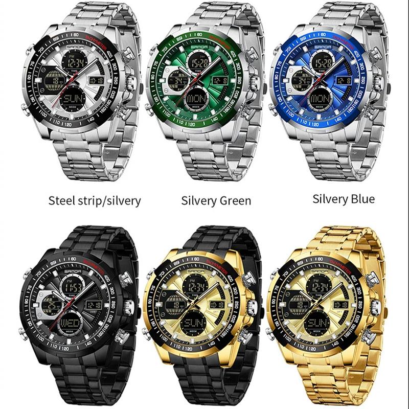 Digital LED Watch Men Sport Quartz Wristwatch Luxury Stopwatch Waterproof Male Electronic Clock