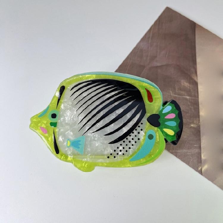 Beach Whale Hair Claw Clip Ponytail Claw Princess Barrettes Hair Adornment