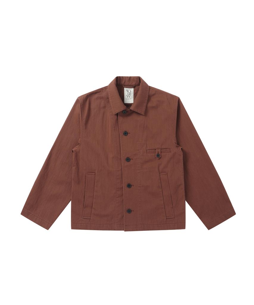Solew Bellboy Chore Jacket_Brown