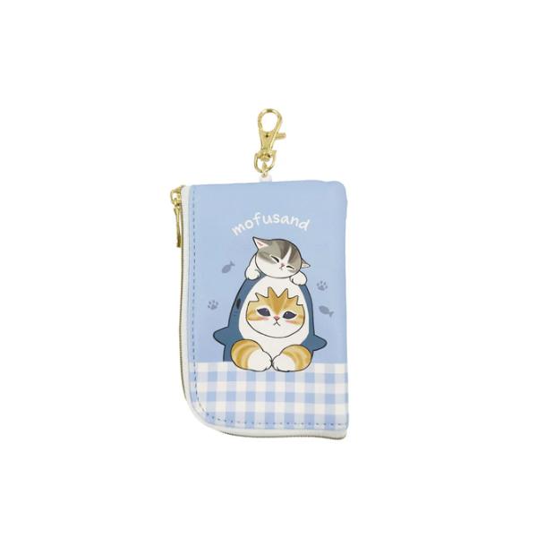 Mofusand Key and Pass Case Cats' Friendly Days Japan New
