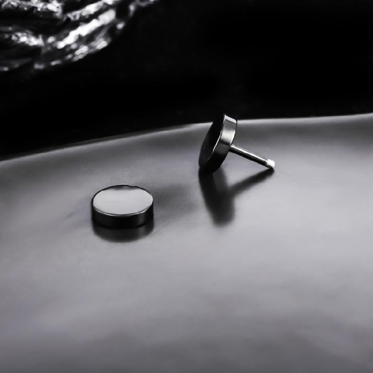 Minimalistische Barbells für Männer und Frauen, Schwarzes rundes poliertes Stahl-Schraubverschluss-Set, 10 Stück für den täglichen Gebrauch