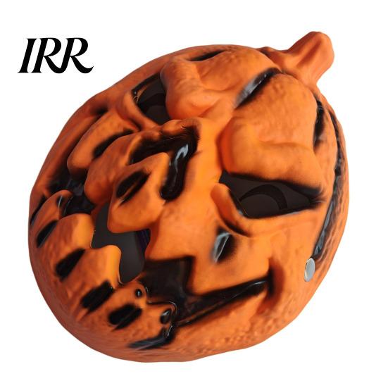 Festive Halloween Role Play Mask Pumpkin Mask, 3D Spooky Jack O Lantern for Cosplay Party, Lightweight Durable Foam Breathable Scary Face Adults Kids,