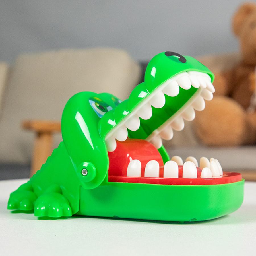 

Crocodile Dentist Game Toy For Kids, Press The Teeth Surprise Bite Game, Playful Reaction Board Game For Kids & Family