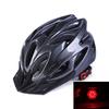 Bicycle helmet with tail lights, bicycle riding, mountain road bike helmet, integrated cycling cap
