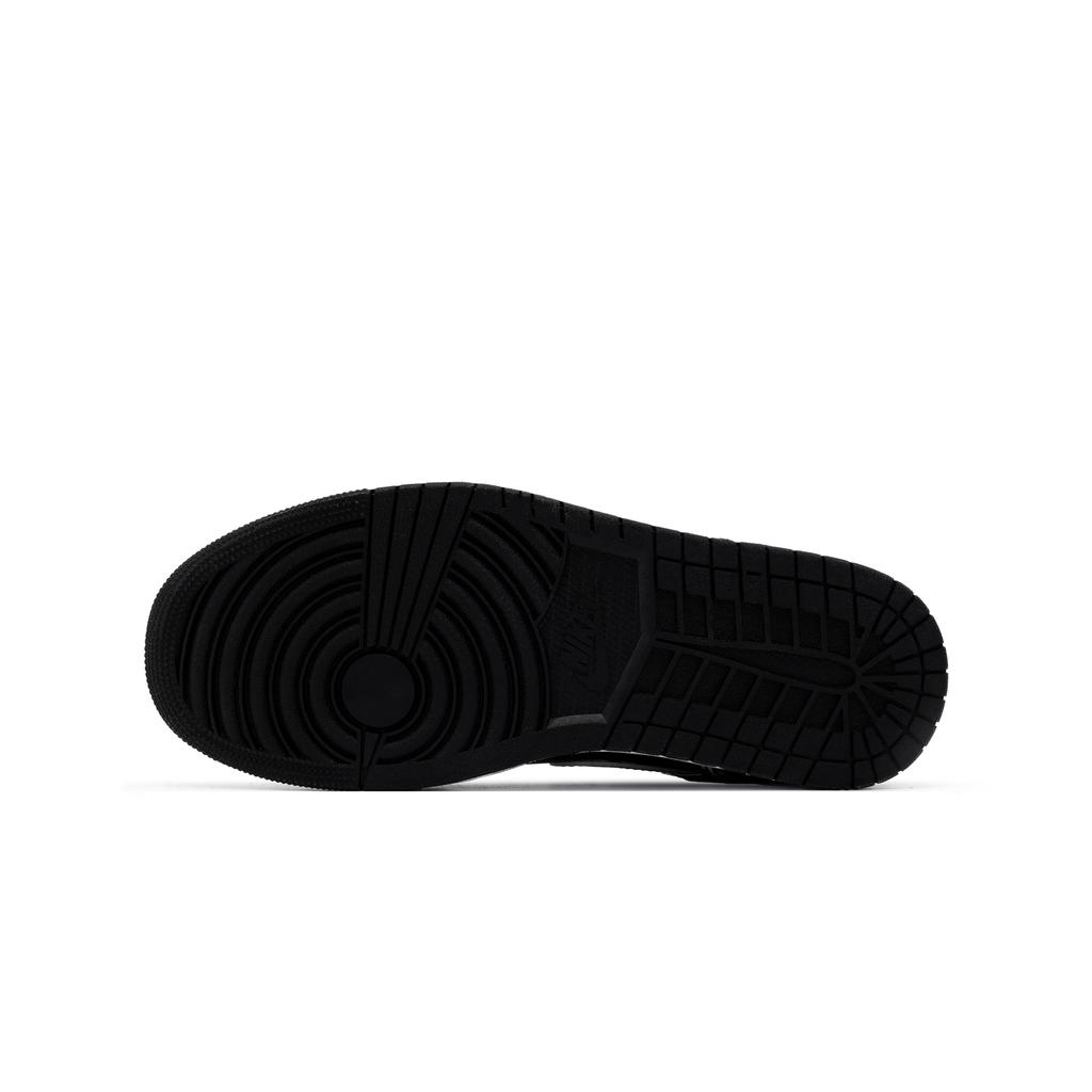 Jordan Air Jordan 1 Low'Orca' Slip Resistant Abrasion Resistant Low Top Vintage Basketball Shoes Unisex Black 553558-043(Team861-)