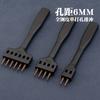 Leather Punching Row Tool 10121 Round Hole Punch for Manual DIY Leathercraft 1.0mm Stitching Hole Cutting for Handmade Goods