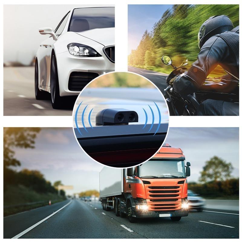 Prevent Deer Collisions Car Animal Alert Whistle Wind Powered Ultrasonic Repellent for Truck SUV Motorcycle Safe Driving Device