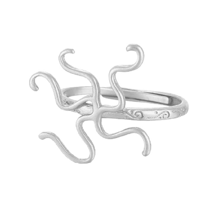Women Opening Blank Rings Base Bracket Tray DIY Setting Jewelry Findings Making