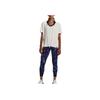 Under Armour Slim Fit High Waist Printed Leggings Women Leggings Blue 1380859-410