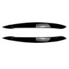 Applicable to BMW X5 E70 2008-2013 automotive carbon fiber pattern headlight eyebrow car sticker exterior accessories