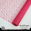 Wrap en Mesh Jacquard Fleuri Coloré pour Bouquets
