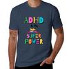 Copy Of Funny Adhd Awareness Quote For Kids Adhd Is My Superpower Tshirt Casual Loose Daily Wear Tshirt