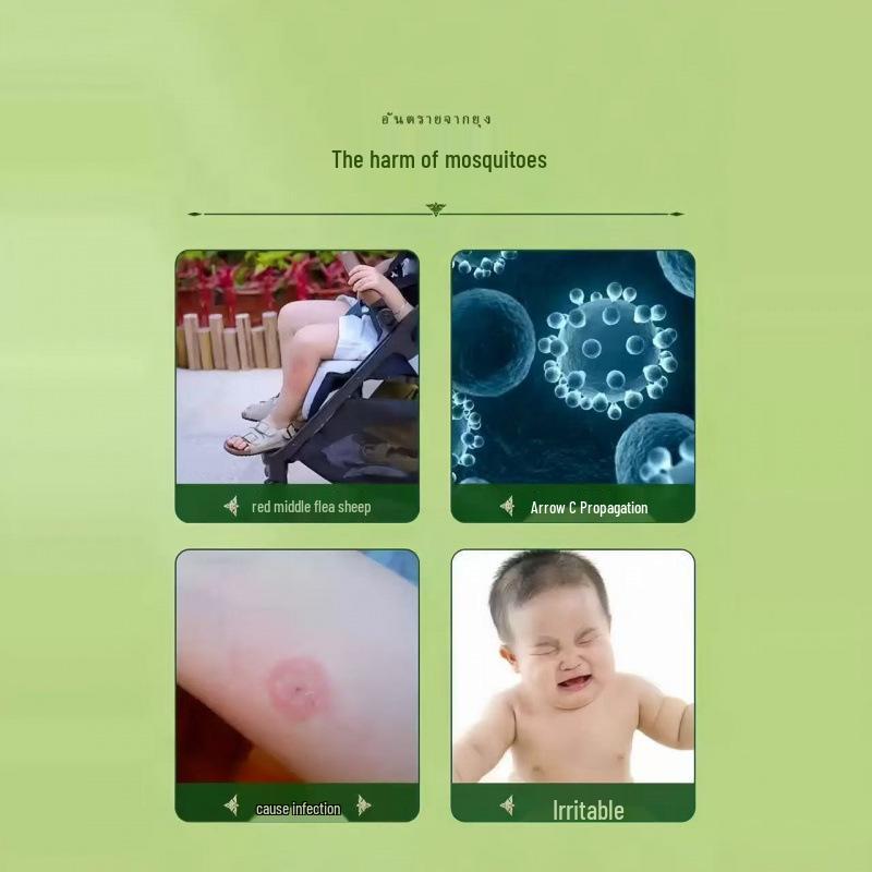 Ungiftige Citronella Mückenschutz-Box für Schwangere & Babys - Sicher für den Innenbereich